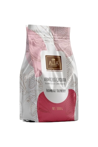 Alba Frambuaz Vermicelli Çikolata 1 Kg