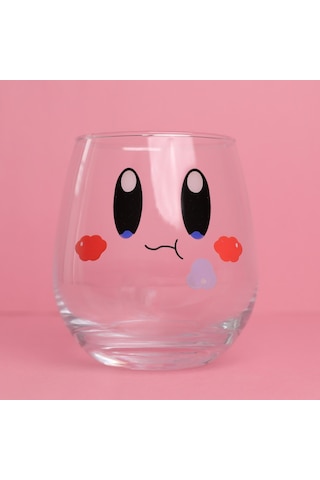 Kawaii Karakter Sevimli Surat Cam Bardak Kupa-1929