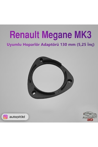 Renault Megane Mk3 Hoparlör Adaptörü 130 Mm 5,25 İnç
