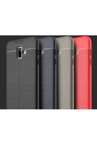 Samsung Uyumlu Galaxy J6 Plus Kılıf Zore Niss Silikon Kapak Kırmızı