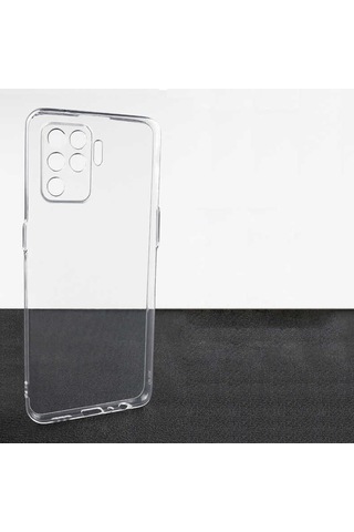 Oppo Reno 5 Lite Kamera Korumali Süper Silikon Kilif 546809116