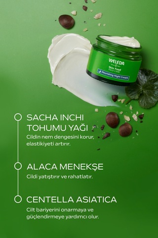 Weleda Skin Food Nemlendirici ve Besleyici Organik Gece Bakım Kremi 40 ML