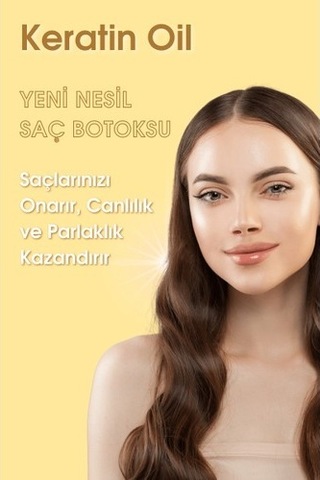 Saç Vitamini Keratin Oil & Royal Jelly Yeşilmarka