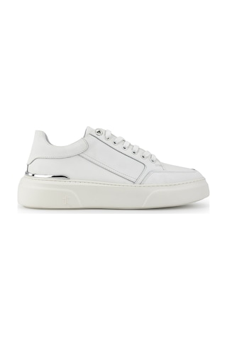 Tamer Tanca Erkek Hakiki Deri Beyaz Met Sneakers & Spor Ayakkabı 1212 2510 Erk Ayk Y26 Beyaz Met