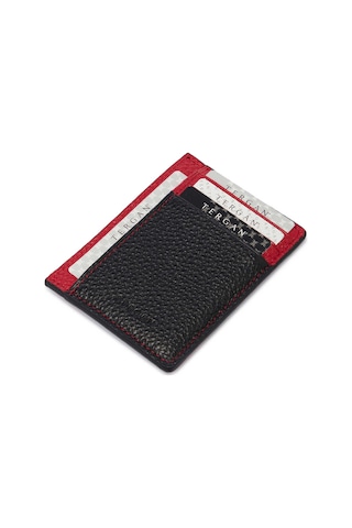 Tergan Siyah Deri Unisex Kredi Kartlık - S1kk00001676-s6l Siyah S6l