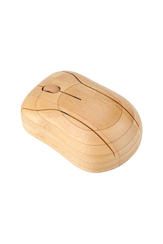 Padalink Doğal Bambuslu Kablosuz Fare - 1600 Dpı, 10m Menzil, Windows Uyumlu, Sesiz, Su Geçirmez, Estetik Ve Sağlıklı Masaüstü/laptop Erişim