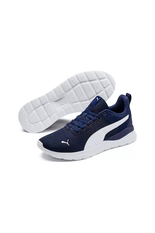 Puma 405506 02 Anzarun Lite Tdp Lacivert-beyaz Erkek Spor Ayakkab Lacivert