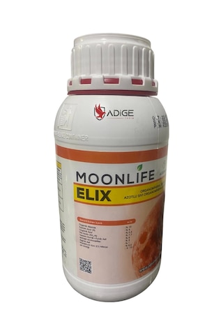 Moonlife Elix Azotlu Sıvı Organomineral Gübre Humik Fulvik Asit Ve Amino Asit 500 Cc 500 ML