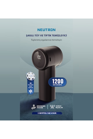 Neutron Ntl-lr-10s Şarjlı Tüy Ve Tiftik Temizleyici