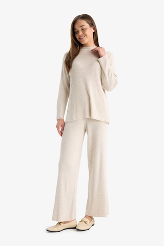 Defacto Regular Fit Düz Paça Pantolon D6912ax25wnbg360 Bej