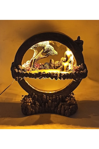 Işıklı Tütsülüklü Hayal Çemberi Geri Akış Tütsülük Gece Lambası