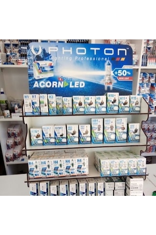 Photon H1 Halojen Far Ampülü Daha Fazla Işık Uzun Ömürlü