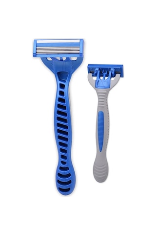 Sones 1 Set Beş Katmanlı Paslanmaz Çelik Erkek Tek Kullanımlık Manuel Jilet İndüksiyon Döner Kesici Kafa