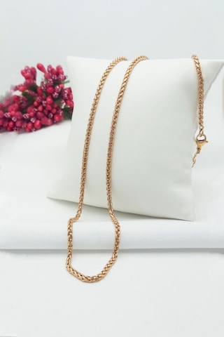 Rose Altın Kaplama Xuping Vip Seri Uzun Zincir Kolye 58Cm 553879863