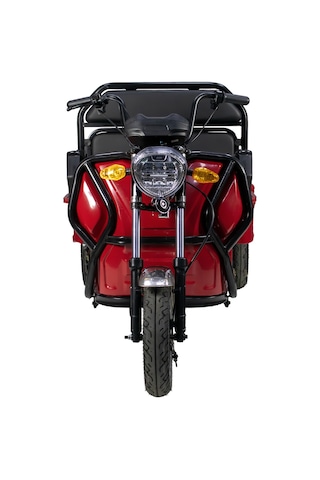 Volta Apec APT4 3 Tekerli Elektrikli Motosiklet Kırmızı
