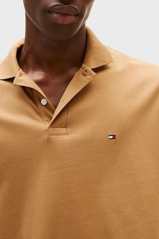 Tommy Hilfiger Erkek Polo Yaka T Shirt Mw0mw39994 Gwa Kahve Kahverengi
