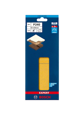 Bosch Expert C470 93 X 230 Mm 10'lu 240 Kum Zımpara Kağıdı 2608900838