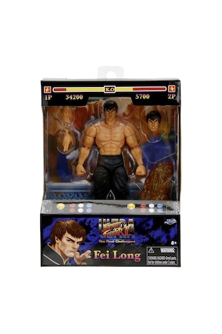 Jada Street Fighter Iı Fei-long Figür 15 Cm