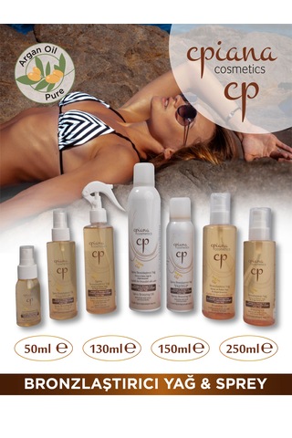 Cpiana Argan Yağlı Sprey Bronzlaştırıcı 250 ML