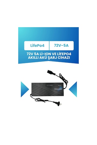 72v Lifepo Batarya İçin 84v 5a Uzun Ömürlü Akıllı Şarj Aleti