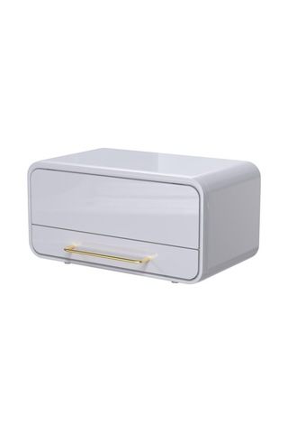 Dolce Çekmeceli Ekmek Kutusu Gri-6400