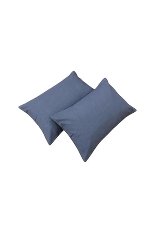 Clasy 2 Adet %100 Pamuk Ranforce Yastık Kılıfı 50 X 70 Gri