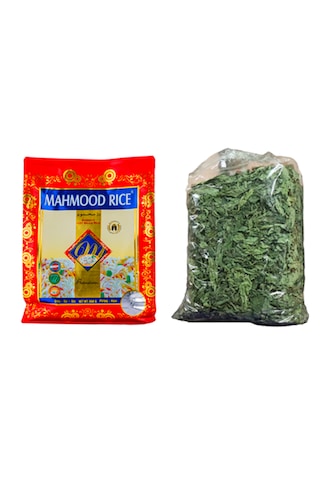 Mahmood Rice1121 Basmati Pirinç 900 G + Kuru Molehiya 200 G