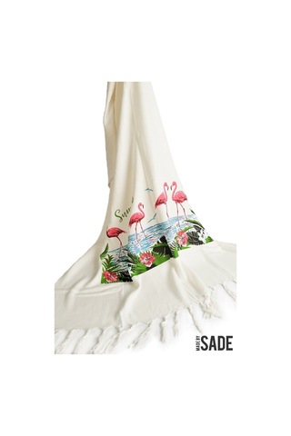 Peştemal Bambu Flamingo Desen