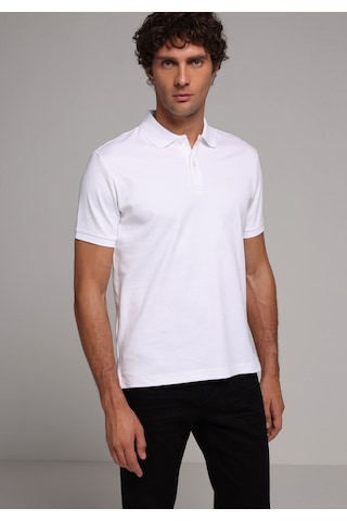 Colin's Colins Regular Fit Polo Yaka Düz Erkek Beyaz Kısa Kol Tişört Cl1080054 Q1.v2 Wht