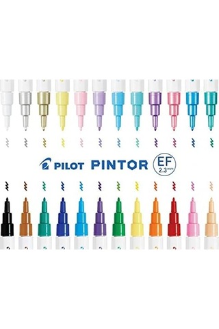 Pilot Pintor Markör Kalem Ef Uç Siyah