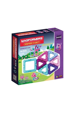 Magformers Mıktatıslı Inspire Set - 14 Parça
