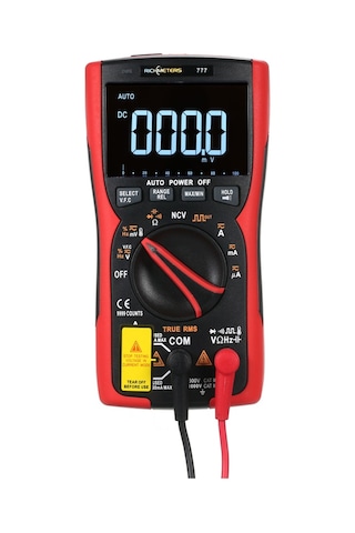 Folinda Multimetre Rm777 Dijital Multimetre 9999 Profesyonel True Rms Analog Test Cihazı Multimetro-siyah