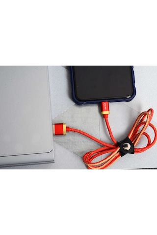 Gold-gri Poro Lightning Usb Kablo 1m