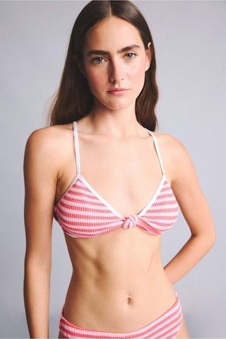 Defacto Regular Fıt Kırışık Dokulu Pembe Bikini Üstü G7027ax26smpn69 Pembe-pn69