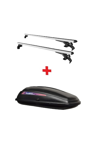 Hyundai Accent Sedan 1995-2000 350 Litre Portbagaj Bavul Mat Siyah Ve Oluksuz Ara Atkı Gri Set