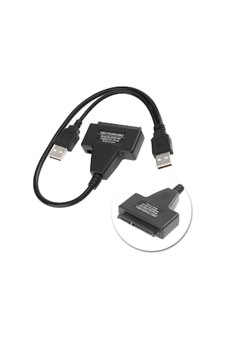 Lunatic 4251 Usb 3.0 2.5 3.5 İnç Sata Hdd Ssd Hard Disk Çevirici Dönüştürücü Kablosu