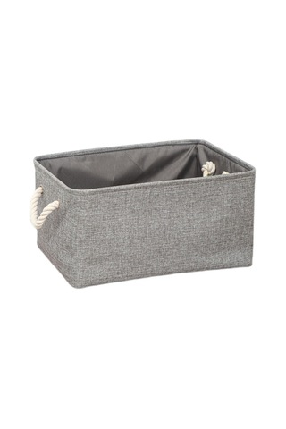 Cc Globall Katlanabilir Keten Saklama Kutusu -gri Gri
