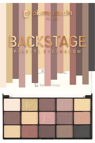 Pierre Cardin Backstage Nude Eyeshadow Palette - Far Paleti- 15 Li 0