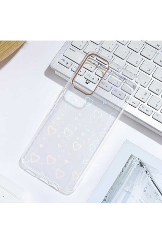 Xiaomi Redmi Note 11t 5g Kılıf Zore Sidney Desenli Sert Kapak Heart No1