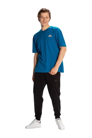 Kappa Erkek Mavi Regular Fit Tişört Turkuaz