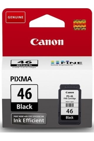 Canon PG-46 Kartuş Siyah Canon PG-46 Kartuş Siyah