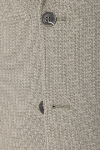 Süvari Haki Slim Fit Desenli Mono Yaka 6 Drop Ceket