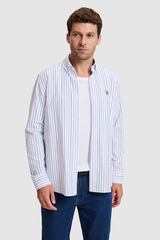 U.S. Polo Assn. Erkek Petrol Uzun Kollu Gömlek 50324651 Vr102