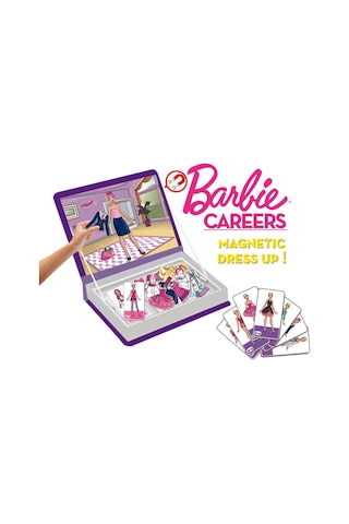 Dıy-Toy Barbie Dress Up Career - Manyetik Kıyafet Giydirme Oyunu