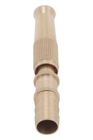 Besthome1 Pirinç Yüksek Basınçlı Hortum Nozulu - 5/8 Bağlantılı, Ayarlanabilir Püskürtme Modları, Güçlü Su Akışı, Uzun Ömür