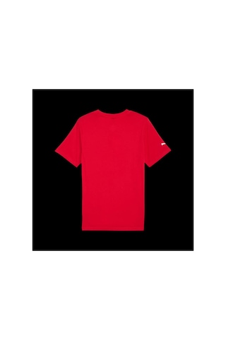 Puma Ferrari Colored Shield Tee Rosso Corsa Red