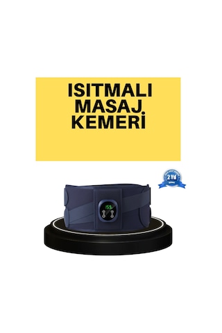 Isıtmalı Masajlı Bel Destek Kemeri Ev Tipi Kullanım Çok Renkli