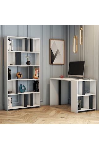 Variant Lima Çalışma Masası Ve Kitaplık Takımı