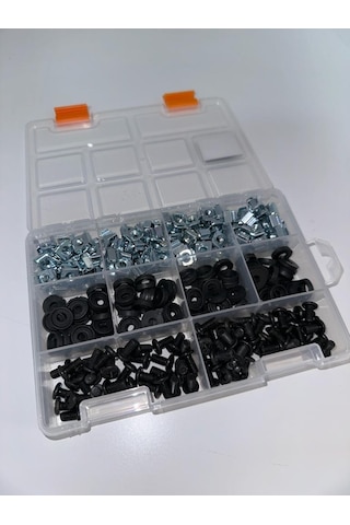 Rack Kabinet Server M6 Kafes Somun ve M6 Vida 100 Adet