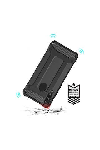 Huawei Y6p Kılıf Crash Zırh Silikon Kılıf 001